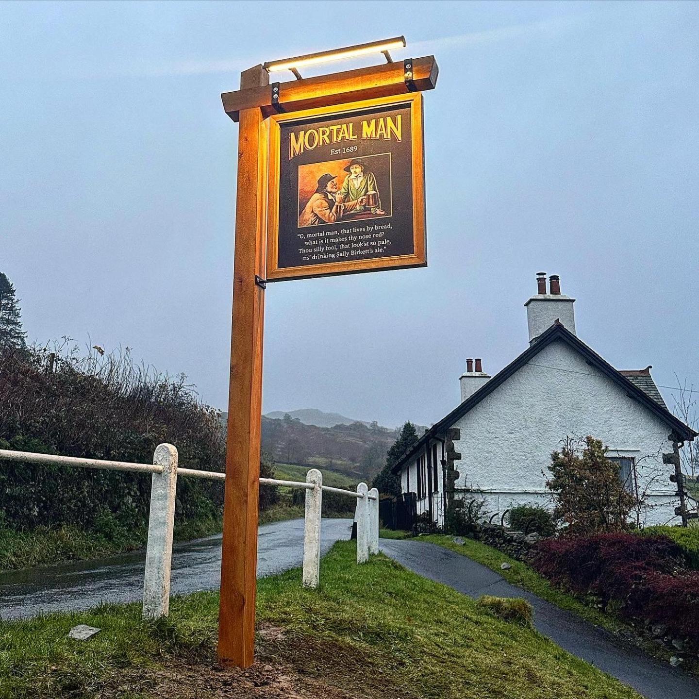 The Mortal Man Inn Troutbeck  Exterior foto